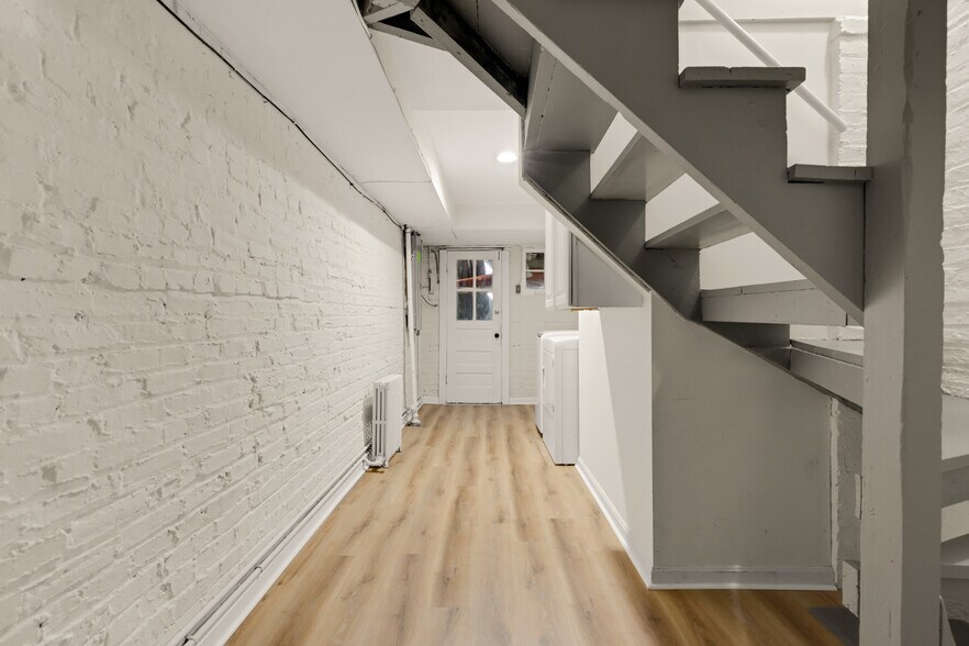 Shared laundry with upstairs unit - 1636 44th St NW