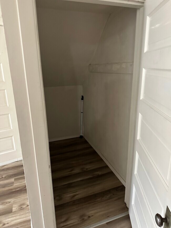 Lots of closet storage with an additional basement storage area. - 575 N Kansas St