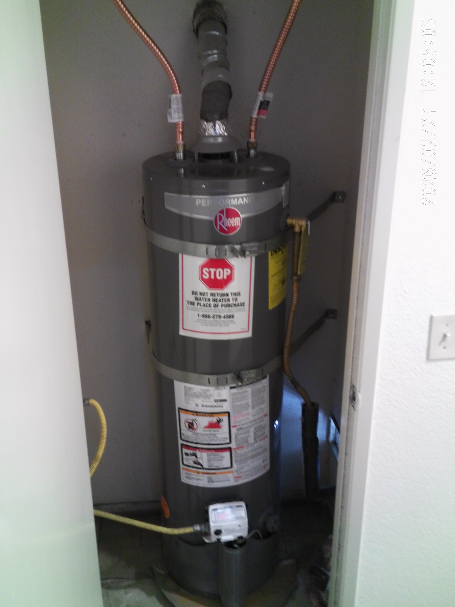 Water Heater - 1113 Seabreeze Way