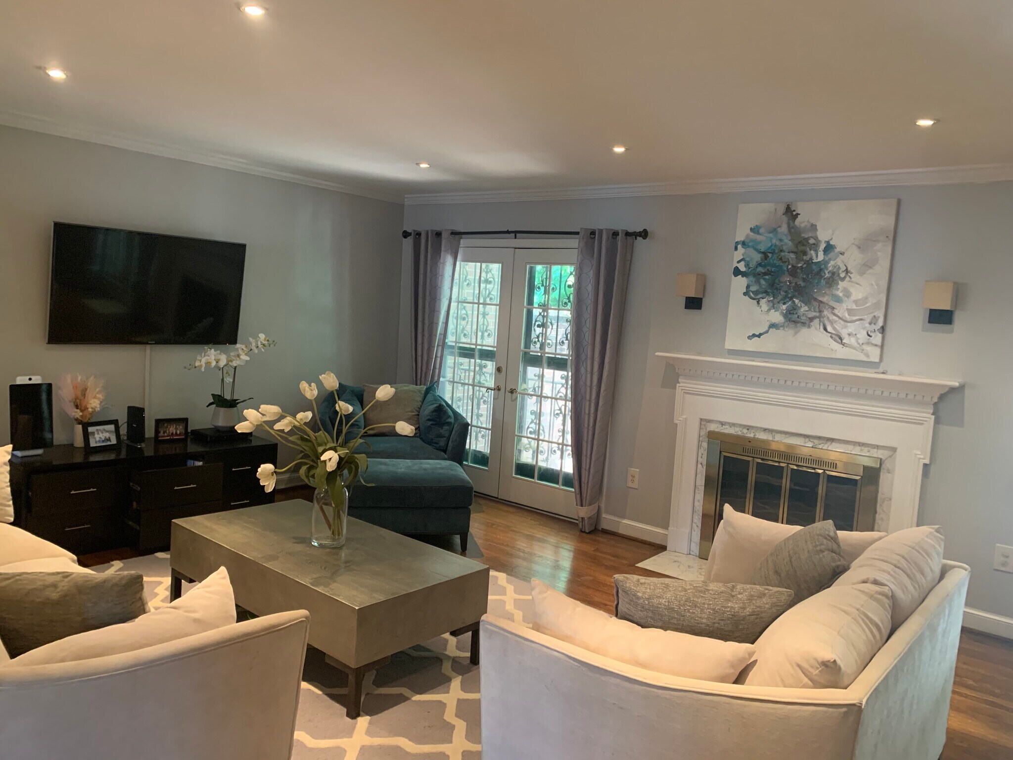 Living room (second floor). - 2367 S Queen St