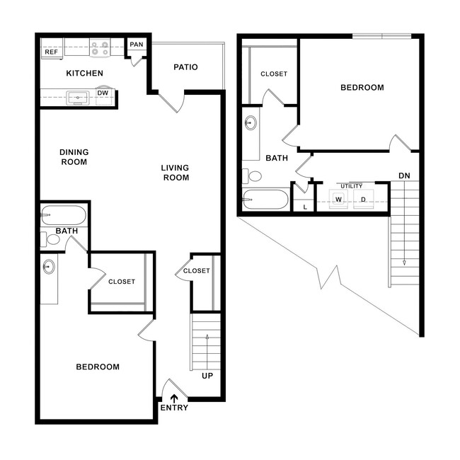 Floorplan - Prestonwood Apartments Homes