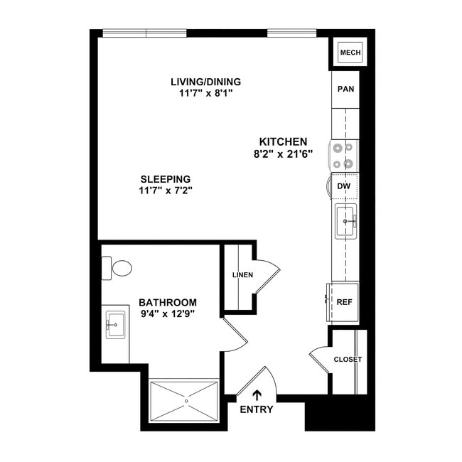 Floorplan - Residences on Lincoln Square, A 55+ Community
