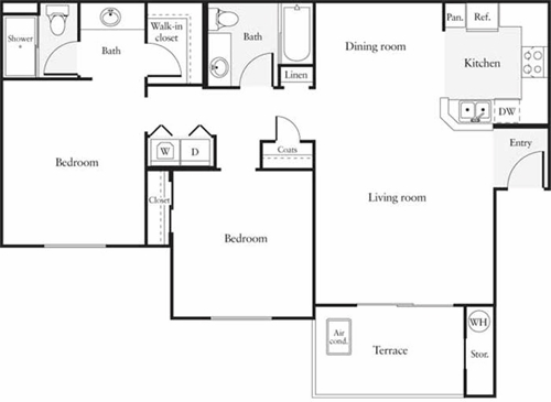 Floorplan - Estancia at Santa Clara