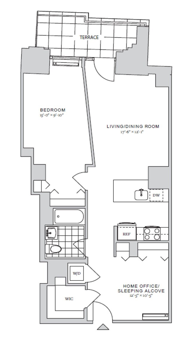 Floorplan - 70 Pine Apartments