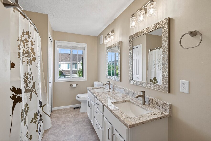 Upper Level - Bathroom Counters / Lighting / Mirrors - 18217 69th Pl N