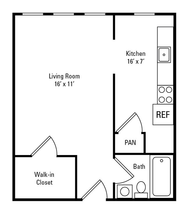 Floorplan - Parkwin and 1200 Park Avenue