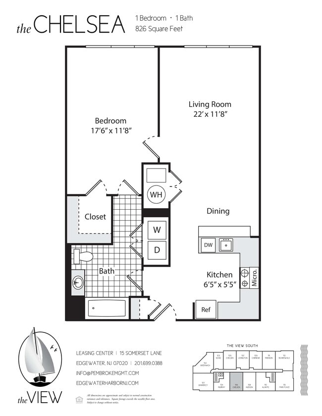 Floorplan - The View at Edgewater