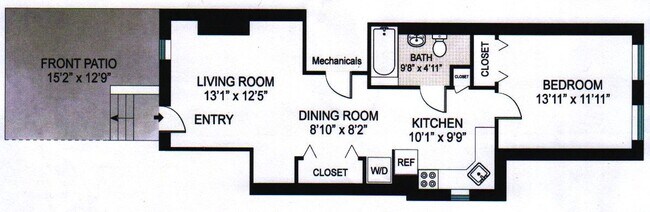 Floor Plan - 274 17th St