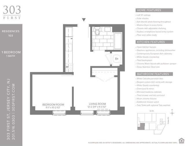 Floorplan - 303-311 First Street