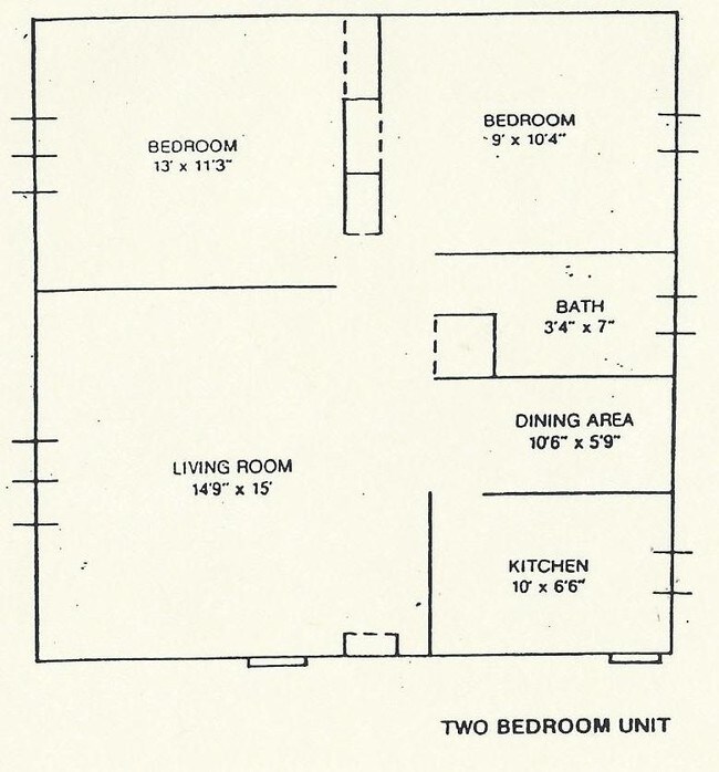 Floorplan - Parklynn Apartments