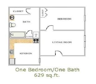 1BR/1BA - Elmwood