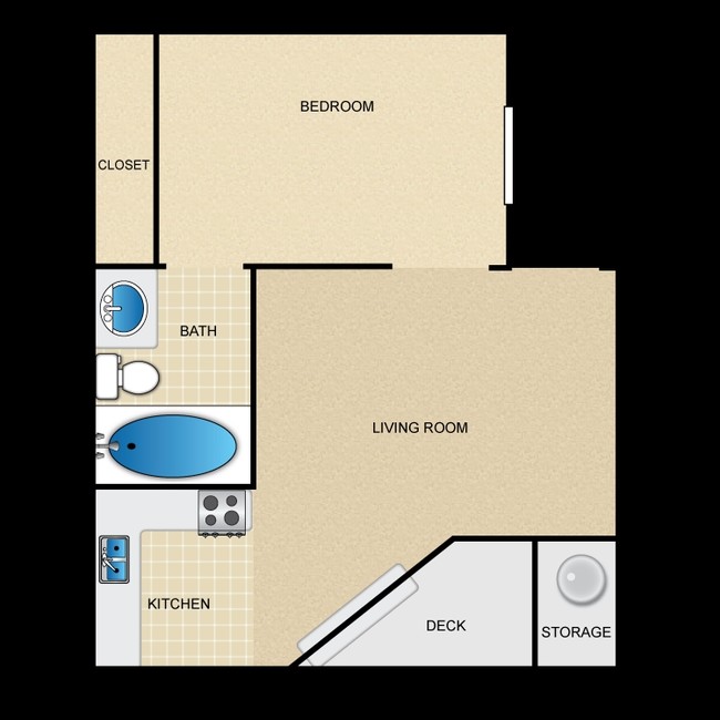 1BR/1BA - Georgetown Park
