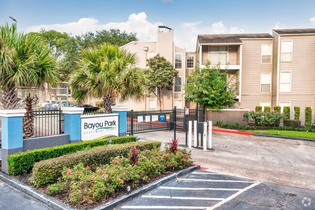 Entrance - Bayou Park Apartments