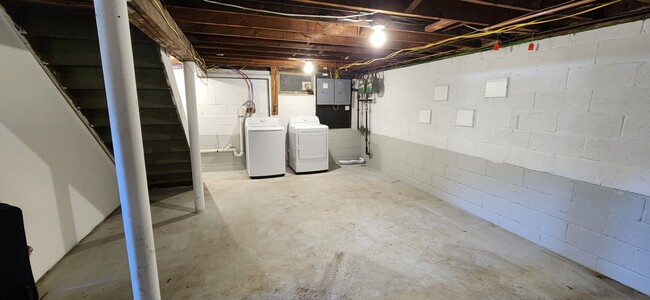 Laundry / basement storage - 352 Chestnut Ave