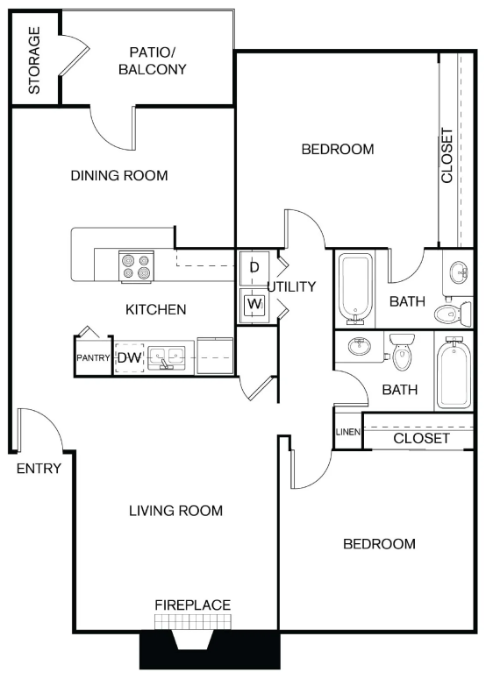 Floorplan - The Camilla