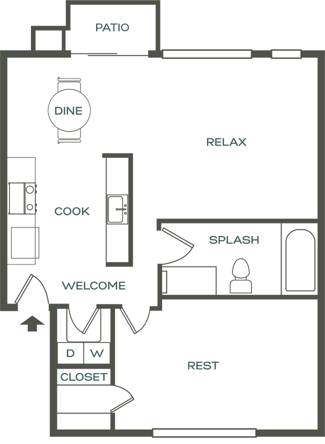 Floorplan - Timbre Apartments