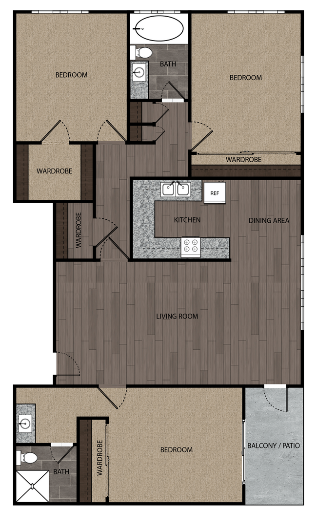 Floorplan - Americana South Bay