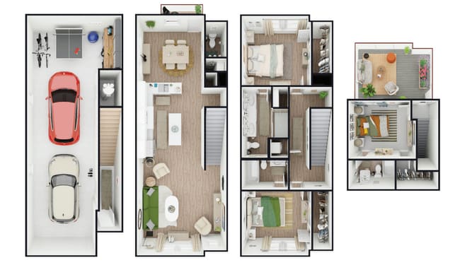 Floorplan - Enderly Towns
