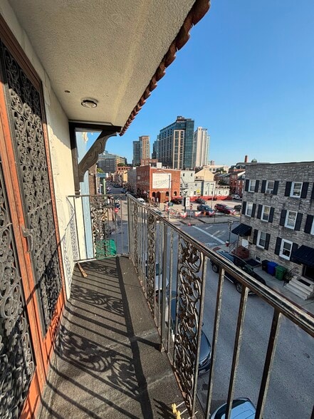 Balcony from livingroom - 217 S High St