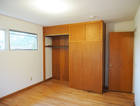 Bedroom #2 closet - 613 N Midvale Blvd