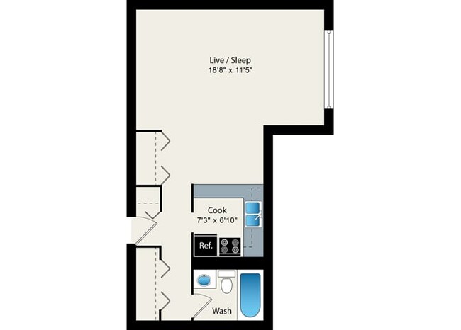 Floorplan - Reside 707