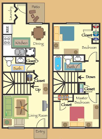 2x1.5 - Brookhaven Townhomes