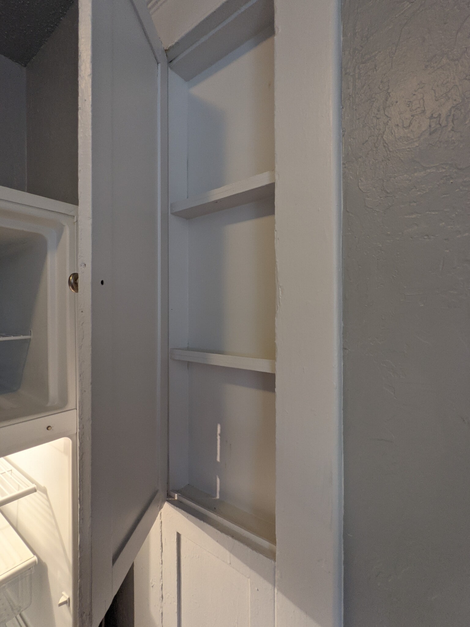 Built in kitchen spice rack - 529 NW 32nd St