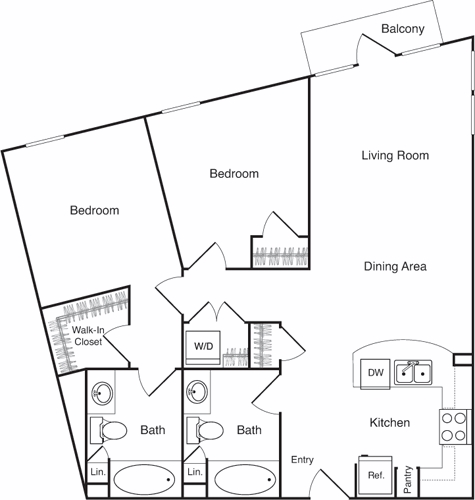 Floorplan - Parc on Powell