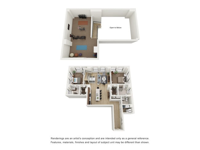 2x2.5 Penthouse Loft P - Residences at 150 Bagley