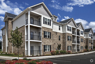 Exterior of residential buildings at Retreat at the Park apartments for rent - The Retreat at the Park