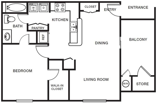 Floorplan - Prairie Ranch Apartment Homes