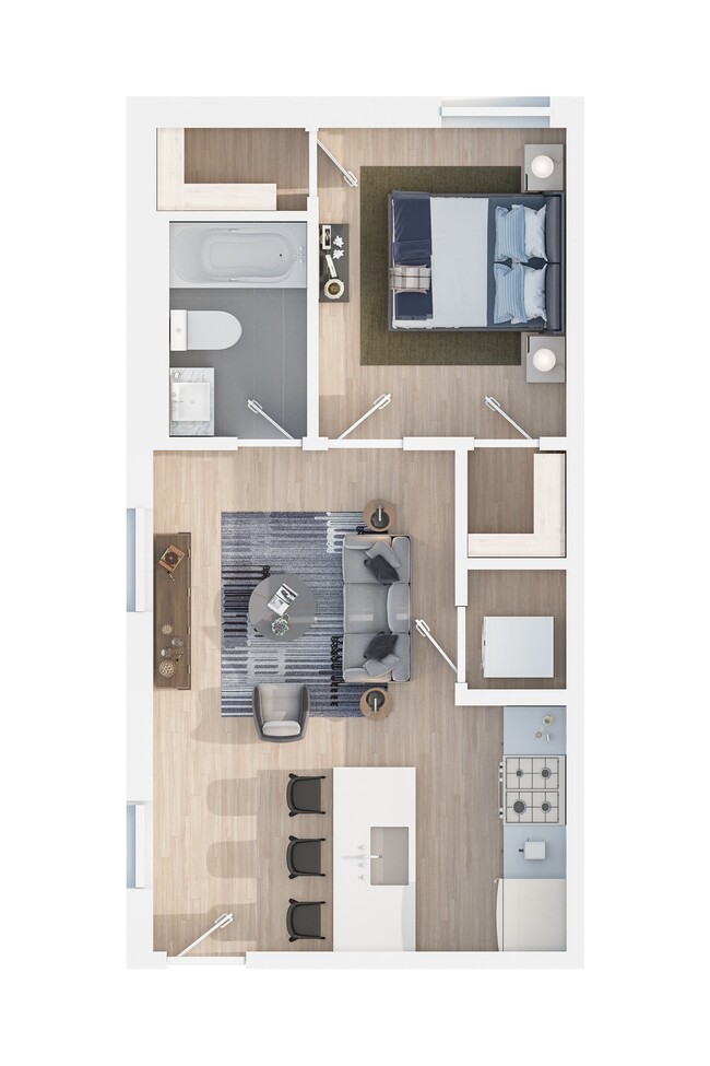 Floorplan - Colonial Flats