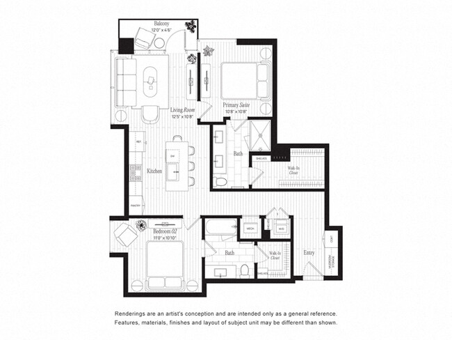 Floorplan - 700 River