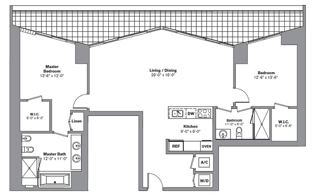 2BR/2BA - Icon Brickell Tower 2