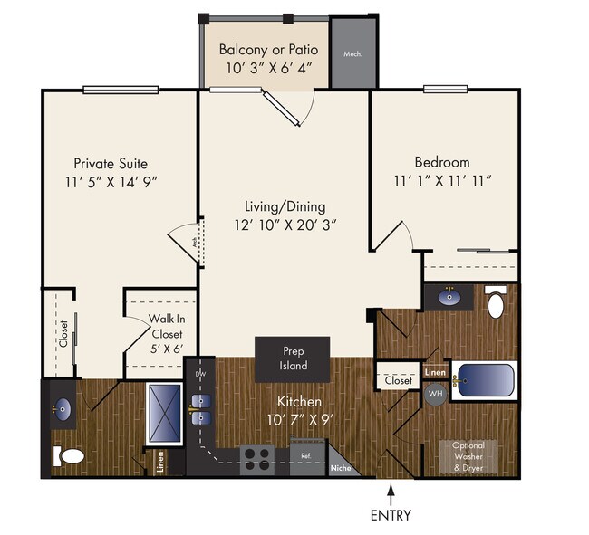 Floorplan - Meridian On Shelbyville