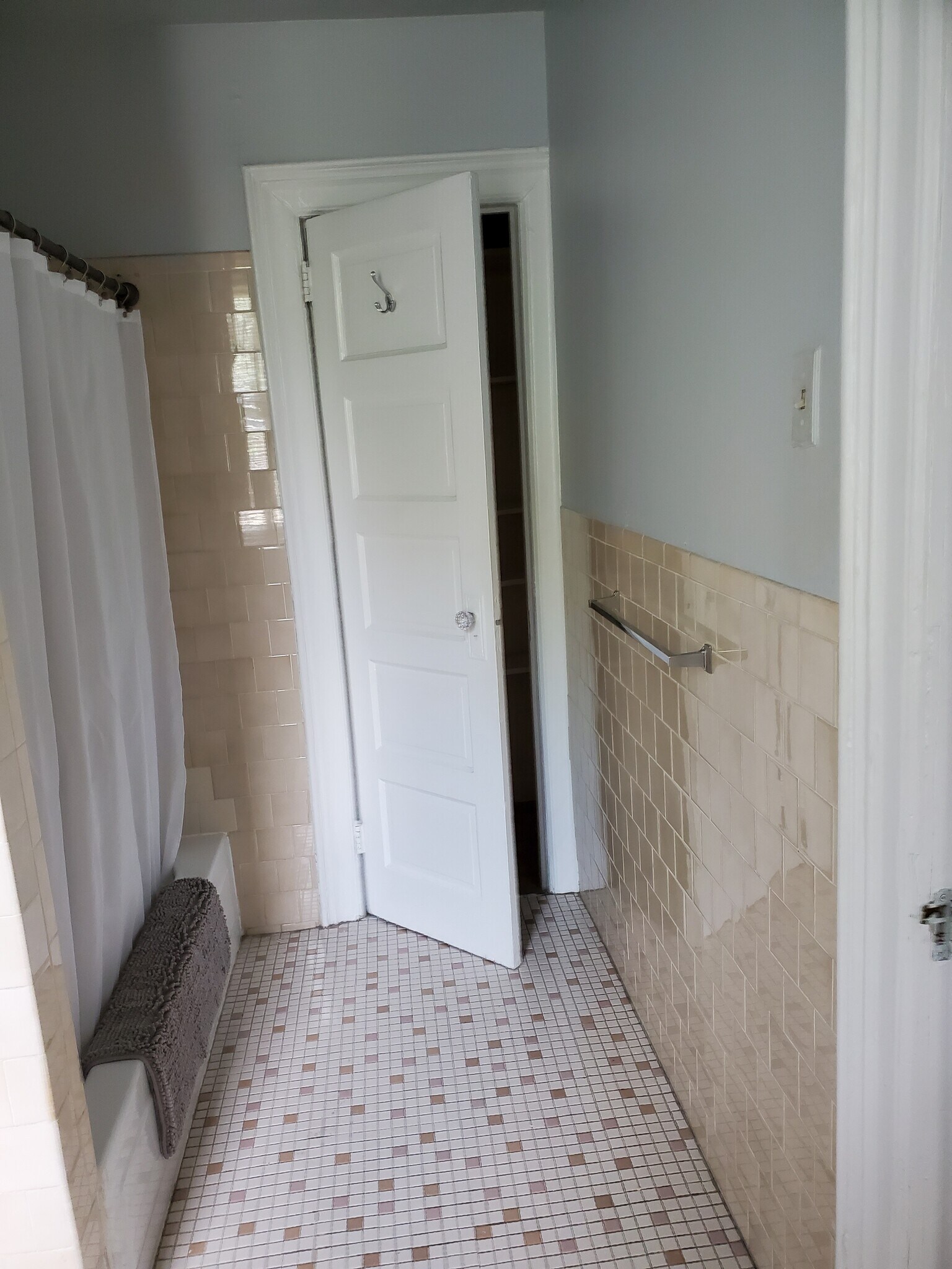Linen Closet in Bathroom - 10 Arlington Ter