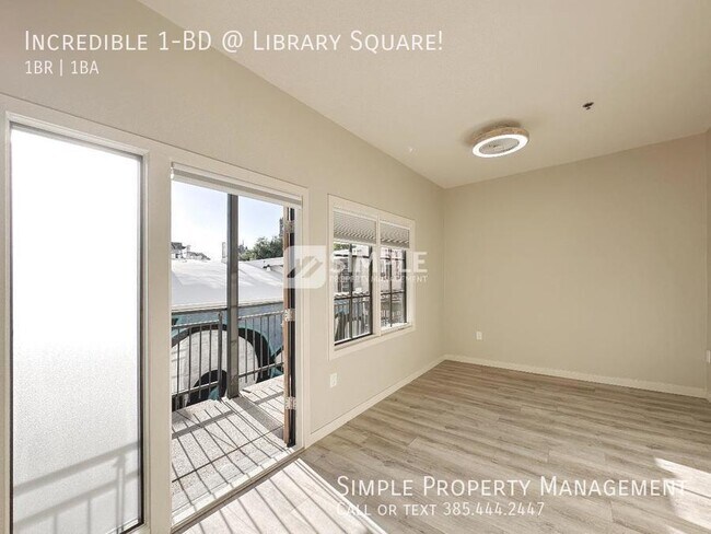 Building Photo - Incredible 1-BD @ Library Square!