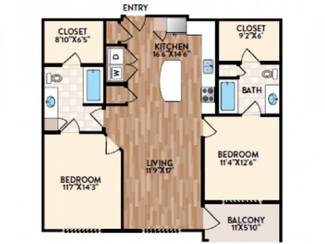 Floorplan - The Rialto