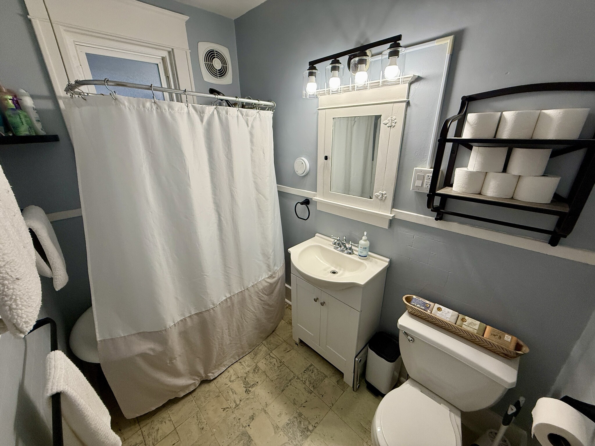 1st floor bathroom - 1005 Kellogg Ave