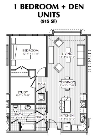 Floorplan - Bacon Street Lofts