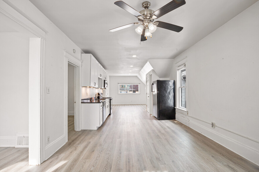 Kitchen into Living Room - 526 E Burleigh St