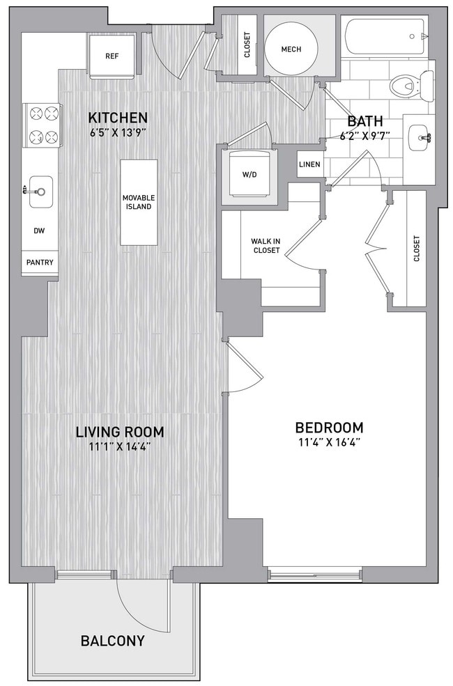 Floorplan - Union on Queen