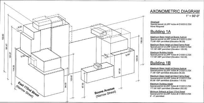 Axonometric Diagram - Compass Residences 1A & 1B