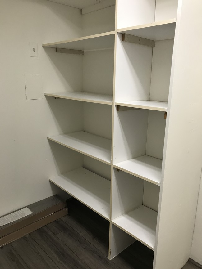 Master Closet Shelves - 440 Veteran Ave