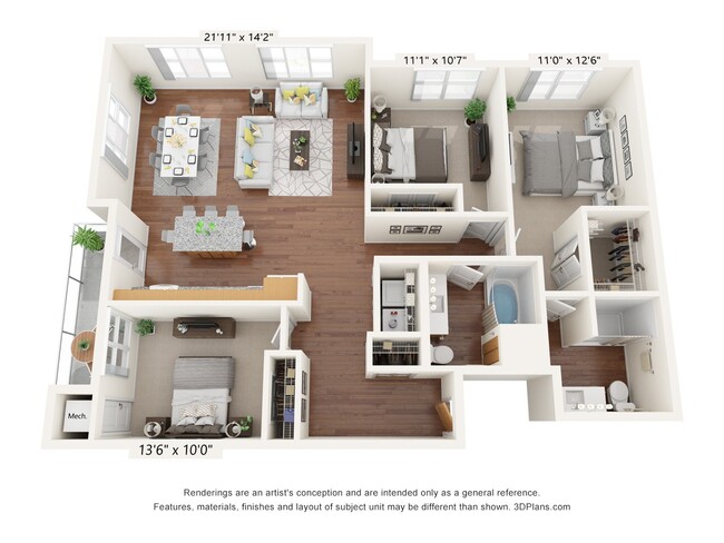 Floorplan - Brighton Oaks