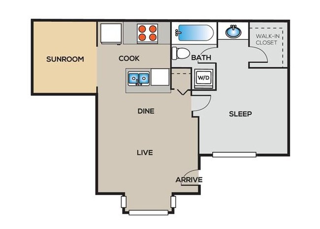 Floorplan - The Arden Walnut Creek