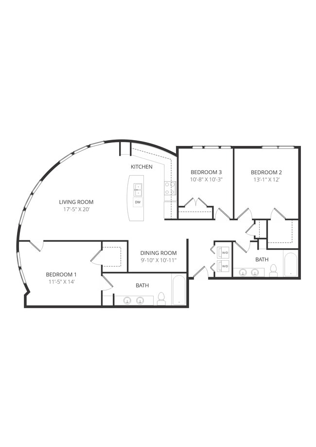 Floorplan - Lofts at Watters Creek Apartments