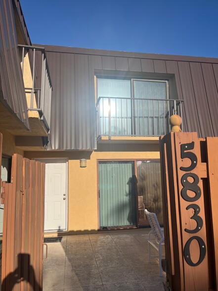 front view of entrance- All concrete built - 5830 SE Windsong Ln