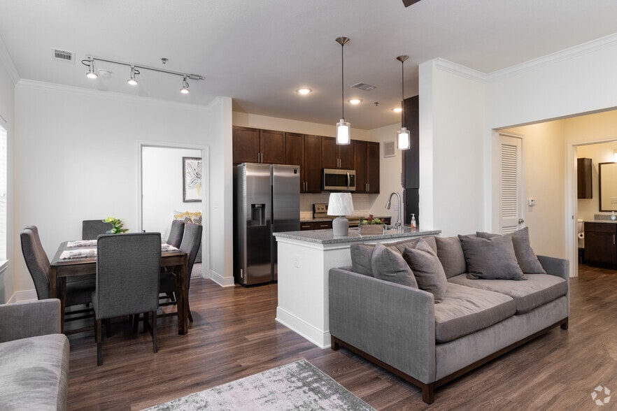 2BR, 2BA - 1088SF - Sorrento Villas & Apartments