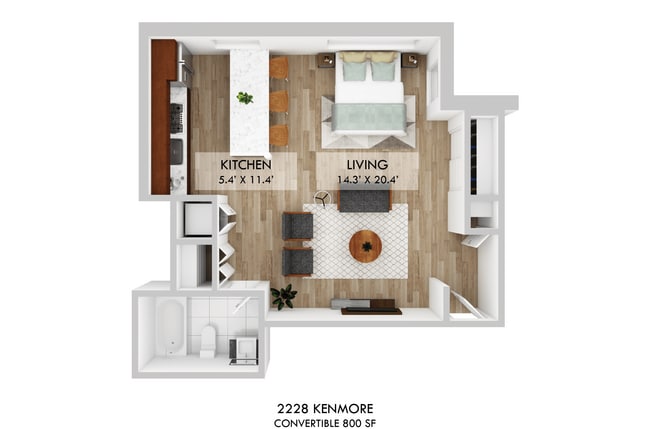Floorplan - 2228 Kenmore
